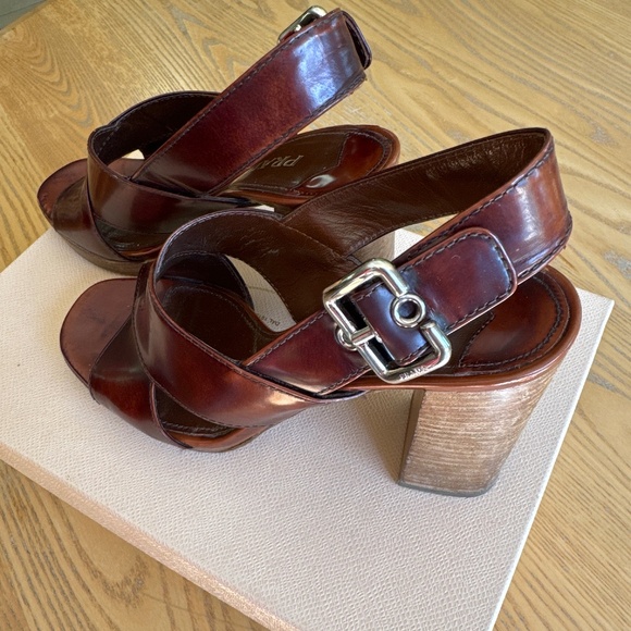 Prada 3” heel sandals - Picture 4 of 4